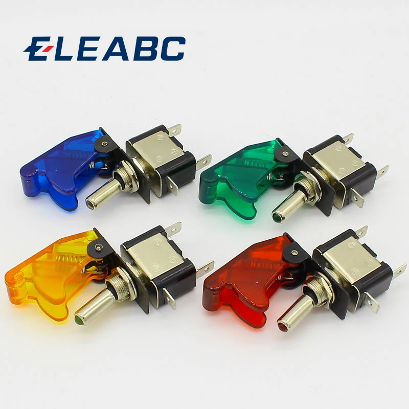 Высококачественный 4 шт. красный 12 В 20 А Крышка для гоночного автомобиля