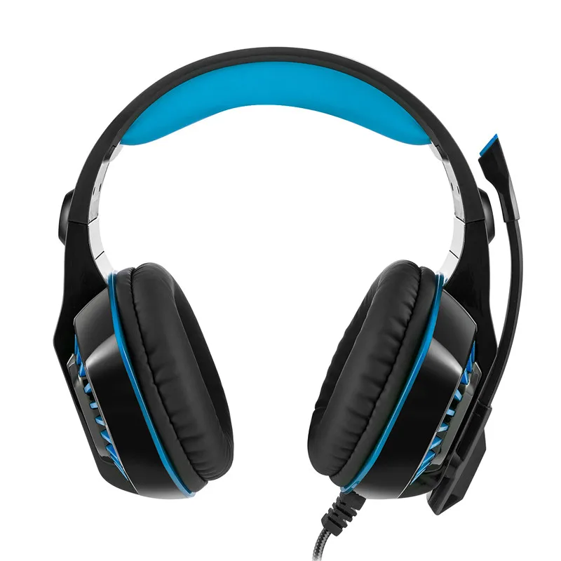 TOPROAD светодиодный Игровые наушники для PS4 Оборудование psp геймеров ПК с адаптером