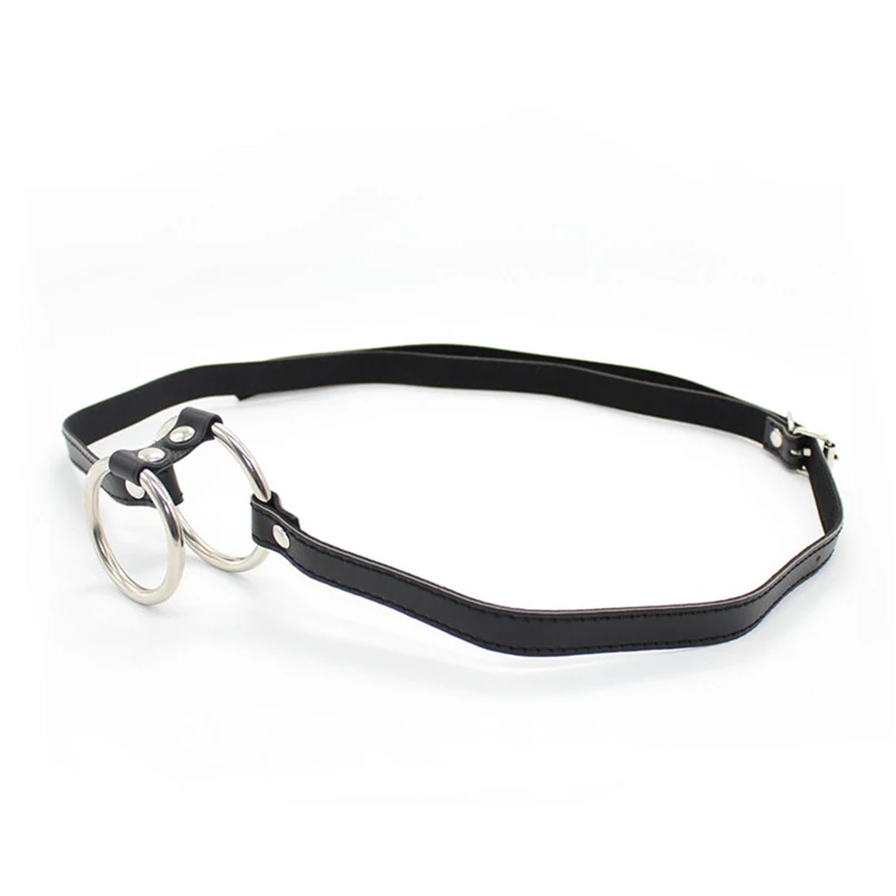 Кольца для пенис из искусственной кожи металлическое кольцо пениса S & M секс