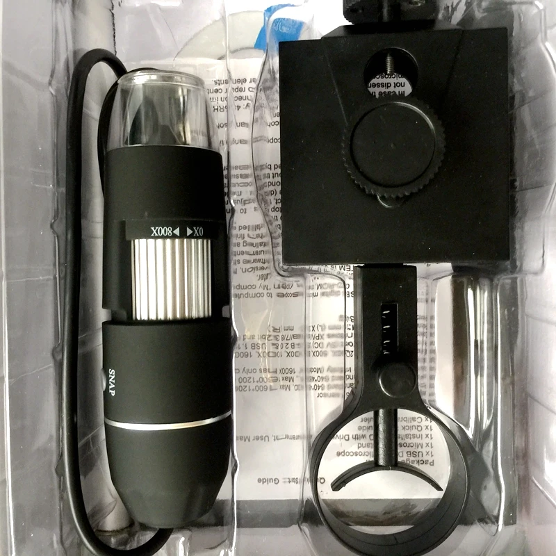 800X HD USB цифровой микроскоп 2MP эндоскоп камера Лупа 500X 1000x 8LED наука электронные