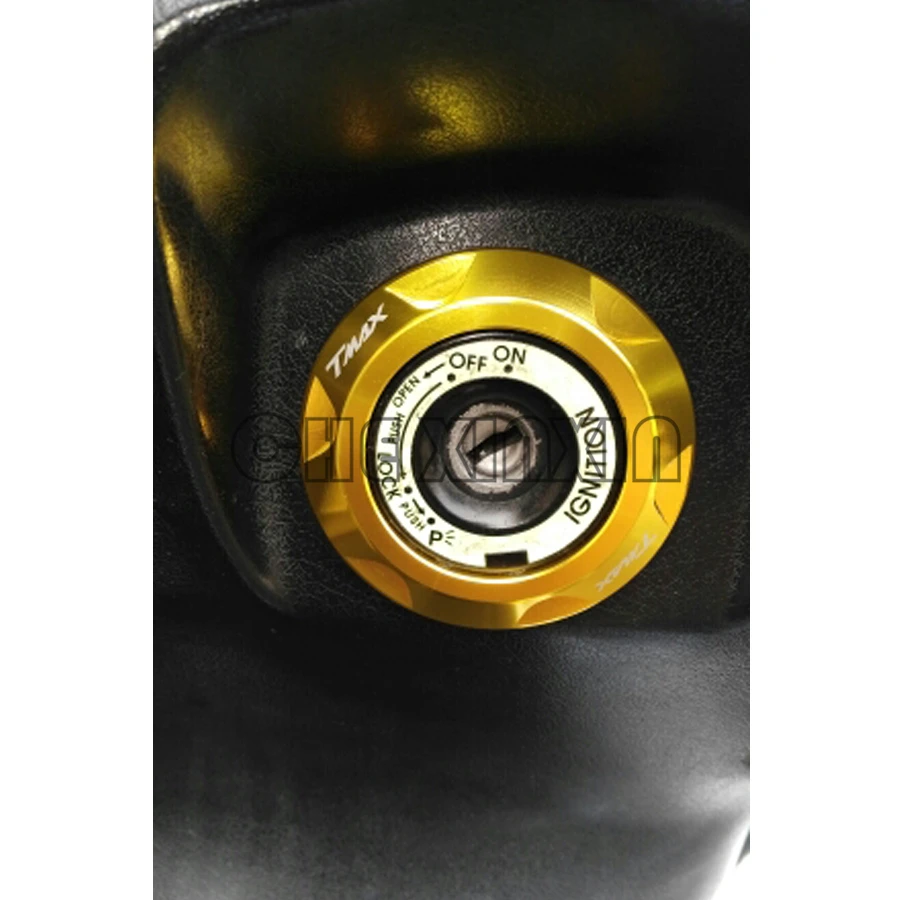 Новое прибытие зажигание мотоцикла переключатель крышки ключ защитное кольцо