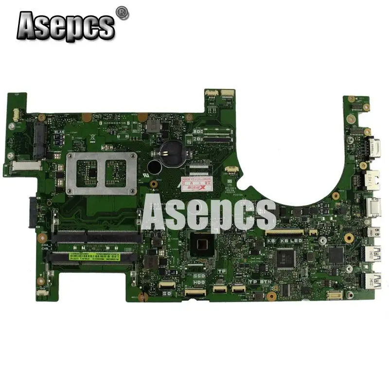 Asepcs G750J бортовой I7 4710HQ i7 4700CPU Материнская плата For Asus G750JZ G750JS материнская для