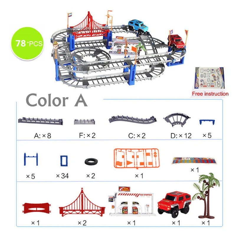 Универсальные аксессуары для железной дороги сделай сам 78-312 шт. - купить по