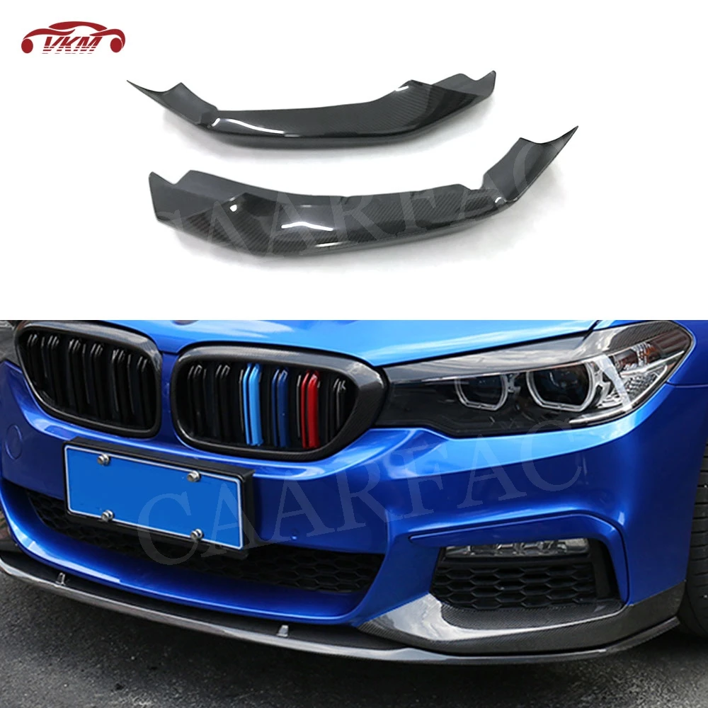 Щитки для переднего бампера G30 из углеродного волокна BMW 5 Series G31 G38 520i 530i 540i M Sport 2017