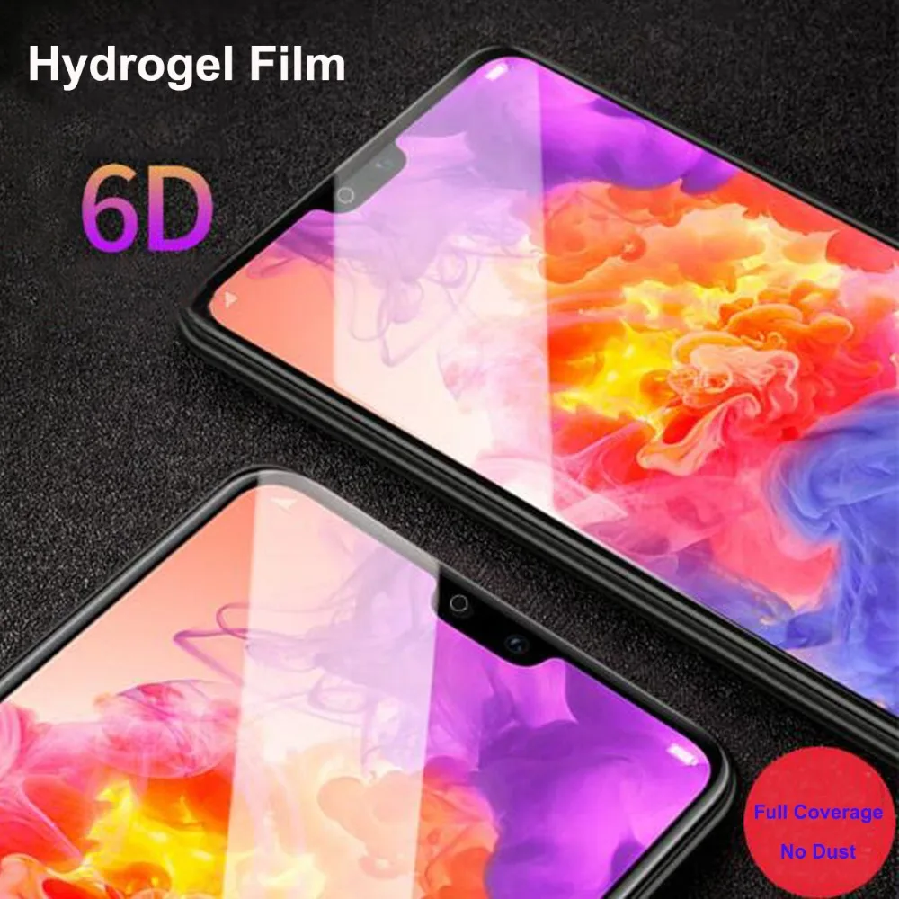 Реальный 6D мягкие HD фронтальная пленка для гидрогеля huawei P30 Pro P20 Nova 4 3E 3 Коврики 20 10