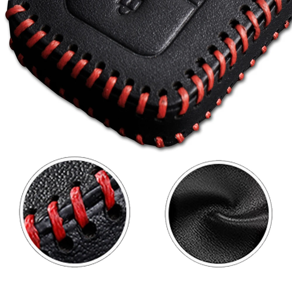 Кожаный чехол с дистанционным управлением Чехол для автомобильного ключа Honda 4