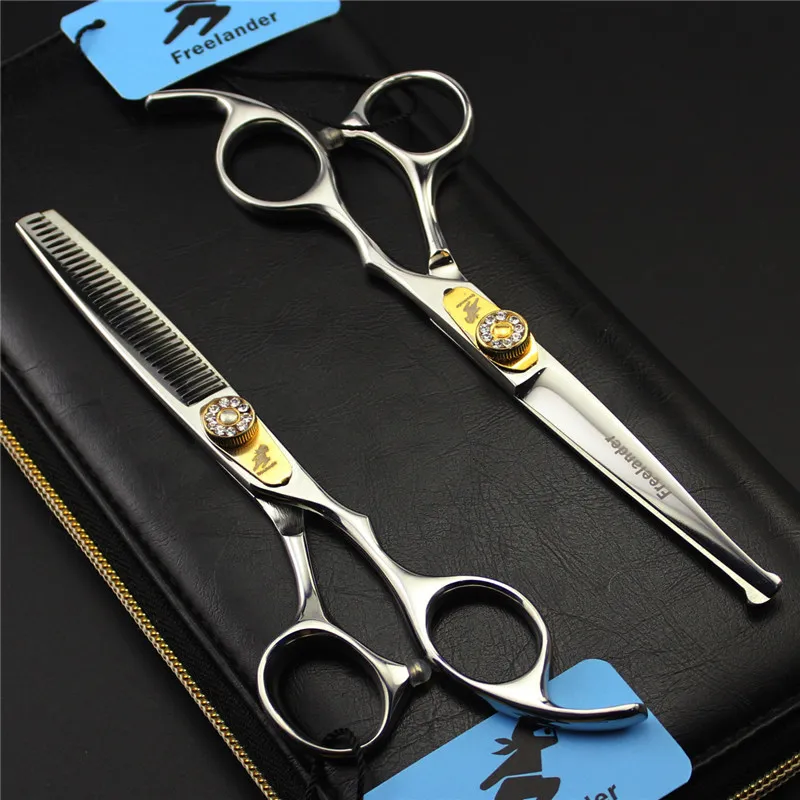 Профессиональные горячие ножницы 6 дюймов парикмахерские для волос безопасные с