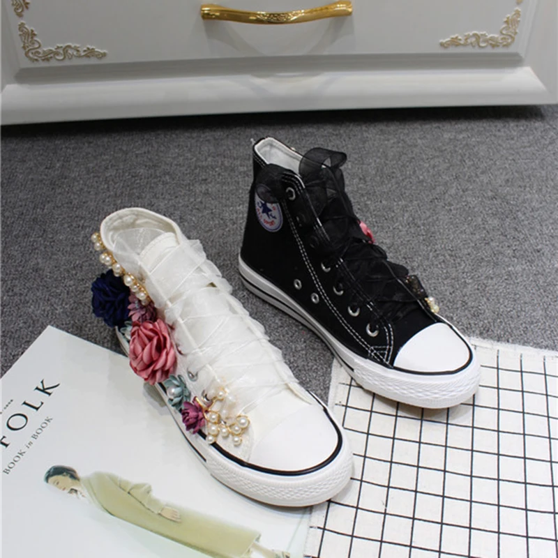 Брендовая Роскошная обувь ручной работы на плоской подошве Маленькие белые