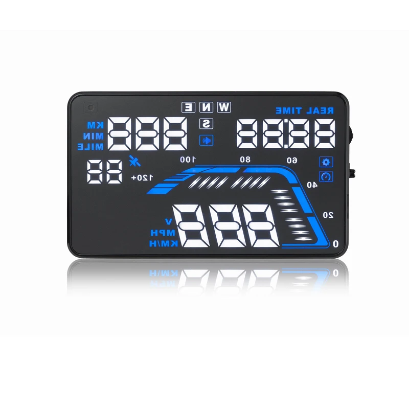 Многофункциональный 5 ''проекционный дисплей HUD для toyota Camry Mark X Prius Corolla 86 C HR Prado