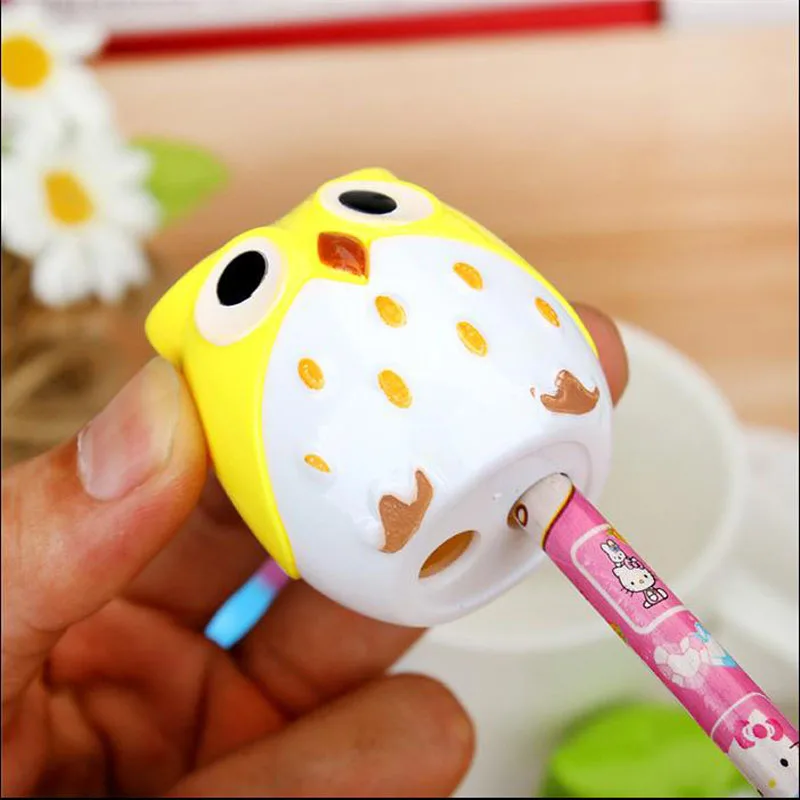 1 шт. Kawaii точилка для карандаша в виде совы нож для ножа подарок канцелярские товары