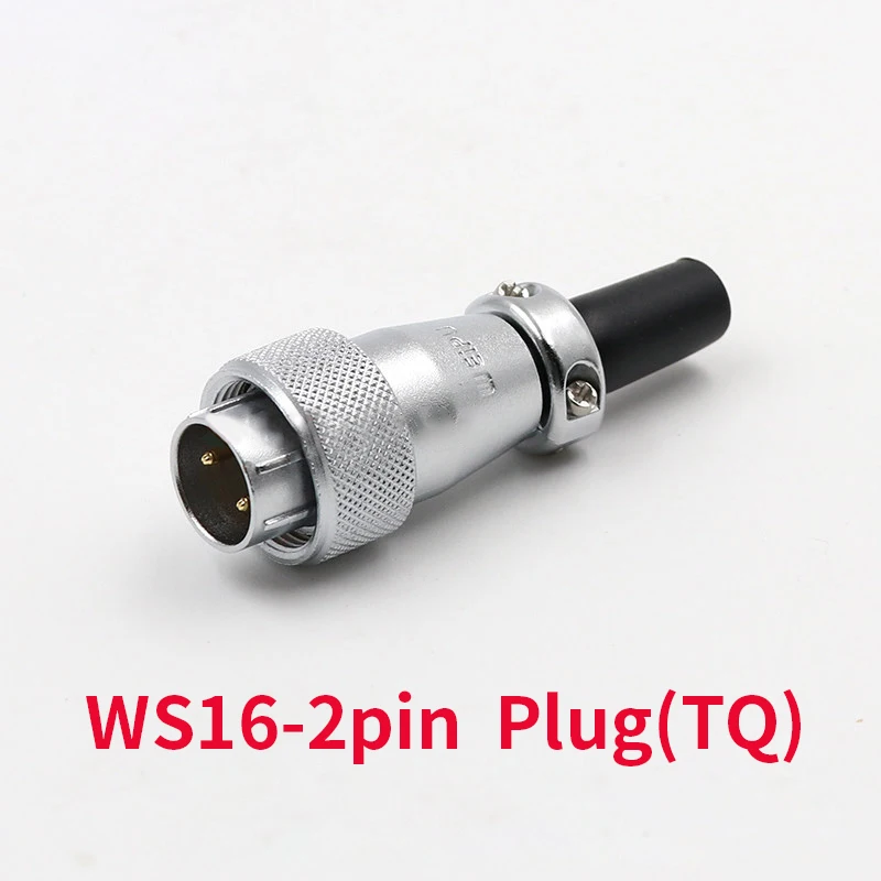 1 компл. WS16 разъемы 2 pin мужской+ женский высокое напряжение разъем розетка промышленный мощность авиационный разъем водонепроницаемый