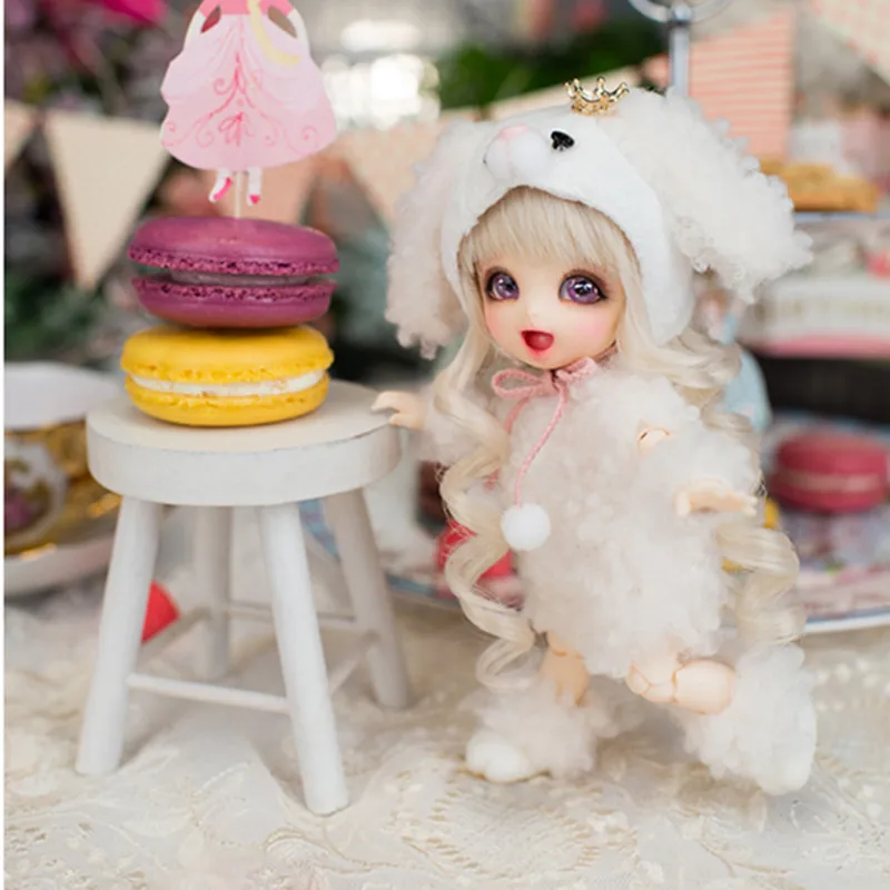 Новое поступление 2019 шарнирная кукла 1/8 BJD / SD BB милая понгпонг с бесплатными