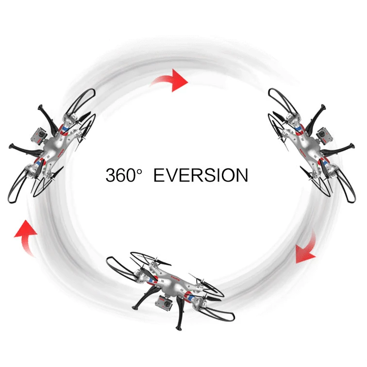 SYMA X8G обновленный X8 X8C Квадрокоптер Дроны с камерой HD 5 Мп Безголовый режим