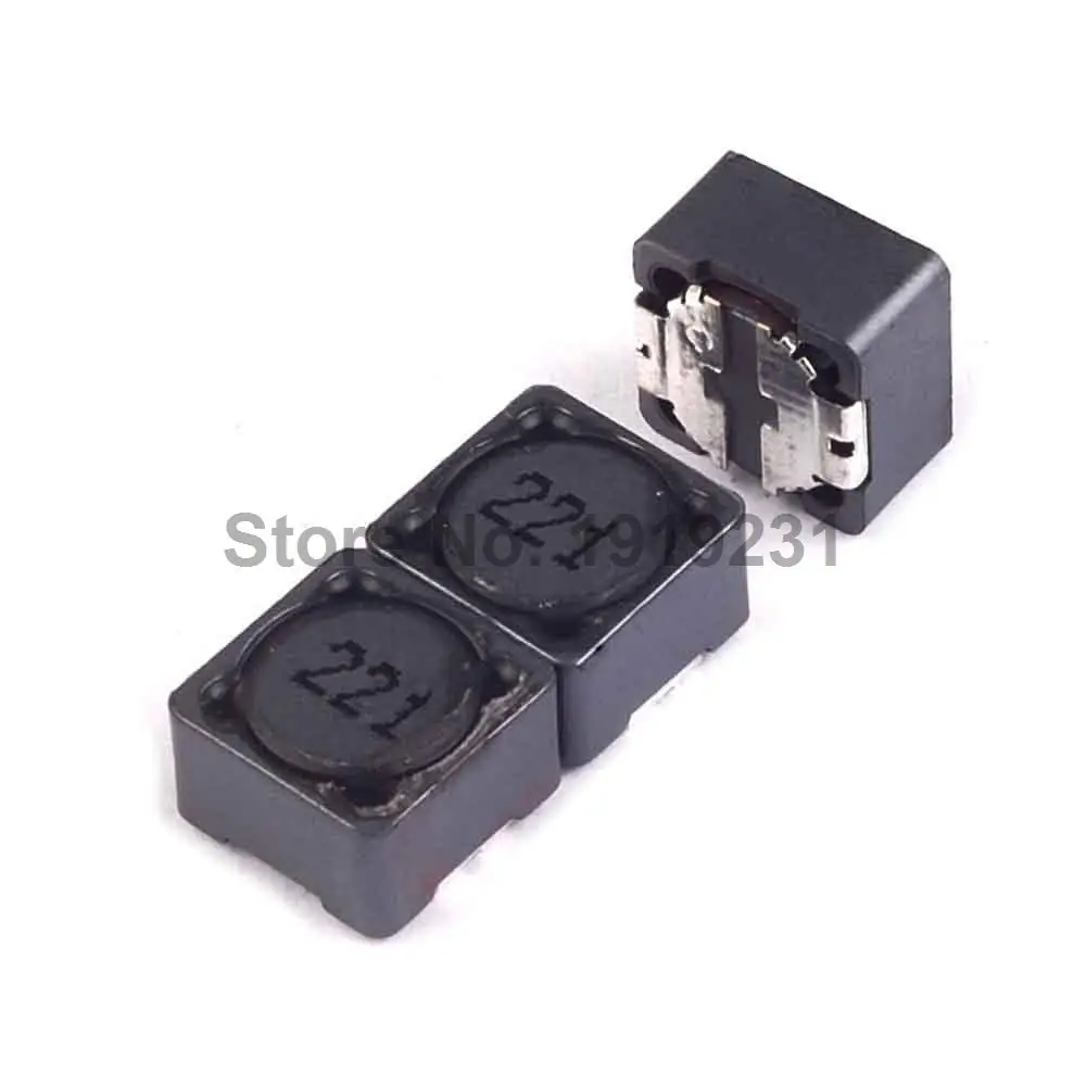 20 шт 12*12*7 220UH 221 SMD силовой индуктор | Строительство и ремонт