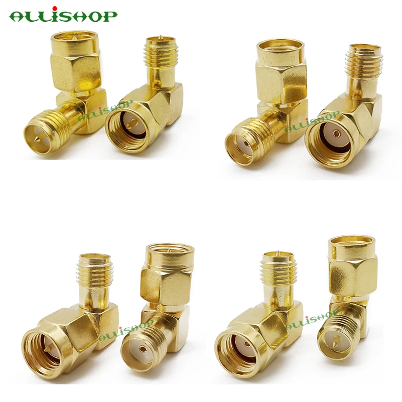 ALLiSHOP 18 тип SMA разъем адаптера SMA RP SMA Мужской и Женский RF коаксиальный разъем конвертер для wifi антенны/FPV Дрон