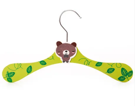 Деревянная вешалка для одежды Hangerworld с животными из мультфильмов детей (30