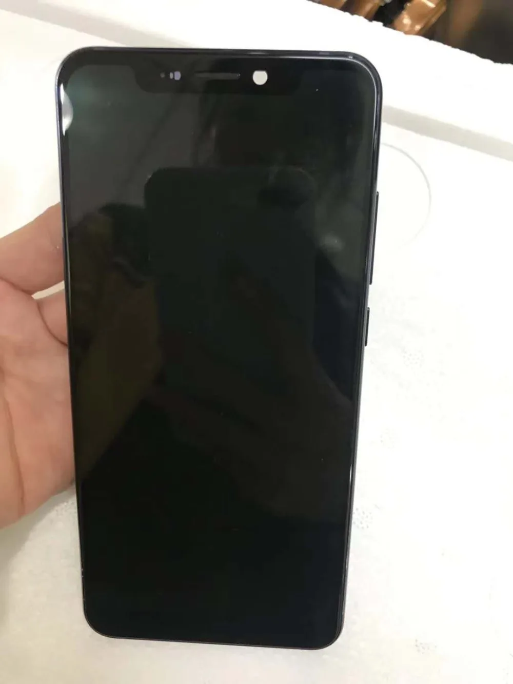 Сенсорный экран дигитайзер рамка в сборе жк-дисплей Amoled для ZTE Axon 9 Pro запчасти