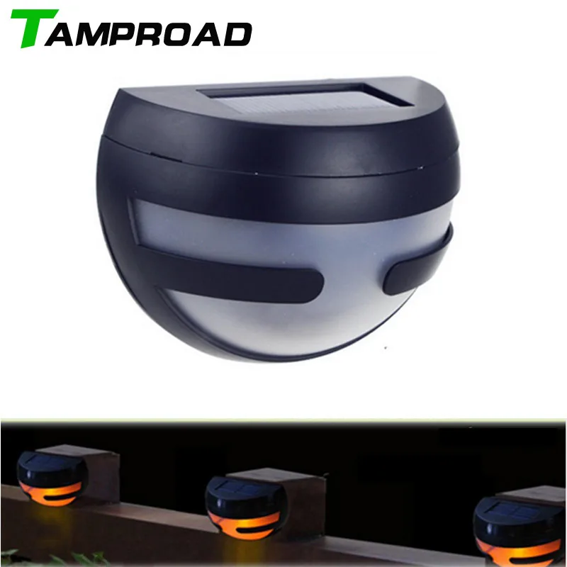 TAMPROAD Ретро настенный наружный светильник Открытый Солнечный датчик света для