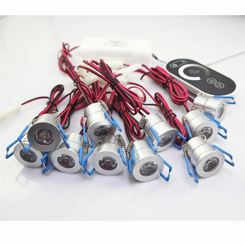 Диммируемые светодиодные лампы 3 Вт + драйвер затемнения светодиодов Сенсорный