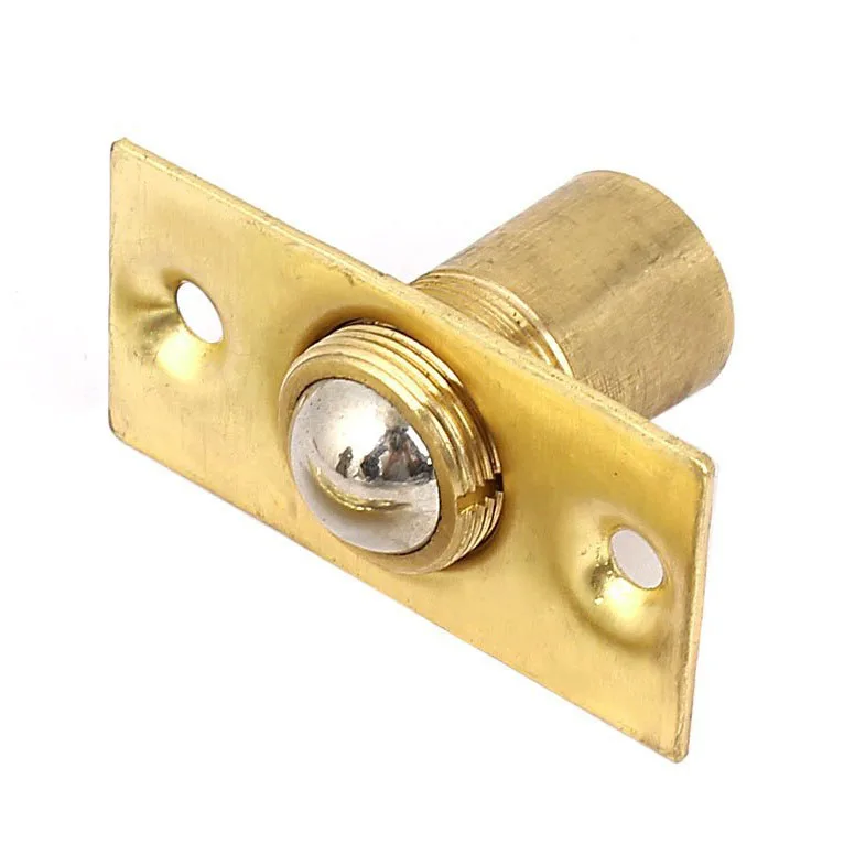 Дом шкаф дверь регулируемый винт пружинный ролик медный мяч поймать