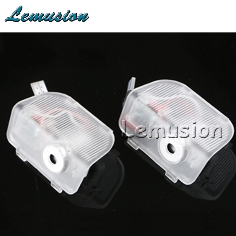 2X Светодиодная лампа освещения подножки двери автомобиля Добро пожаловать свет