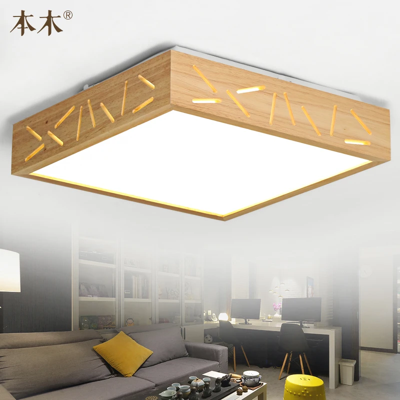 

Японский стиль поверхностного монтажа из дуба AC 110/220 в светодиодный потолочный светильник из овчины покрытие ультра-тонкие татами для спал...