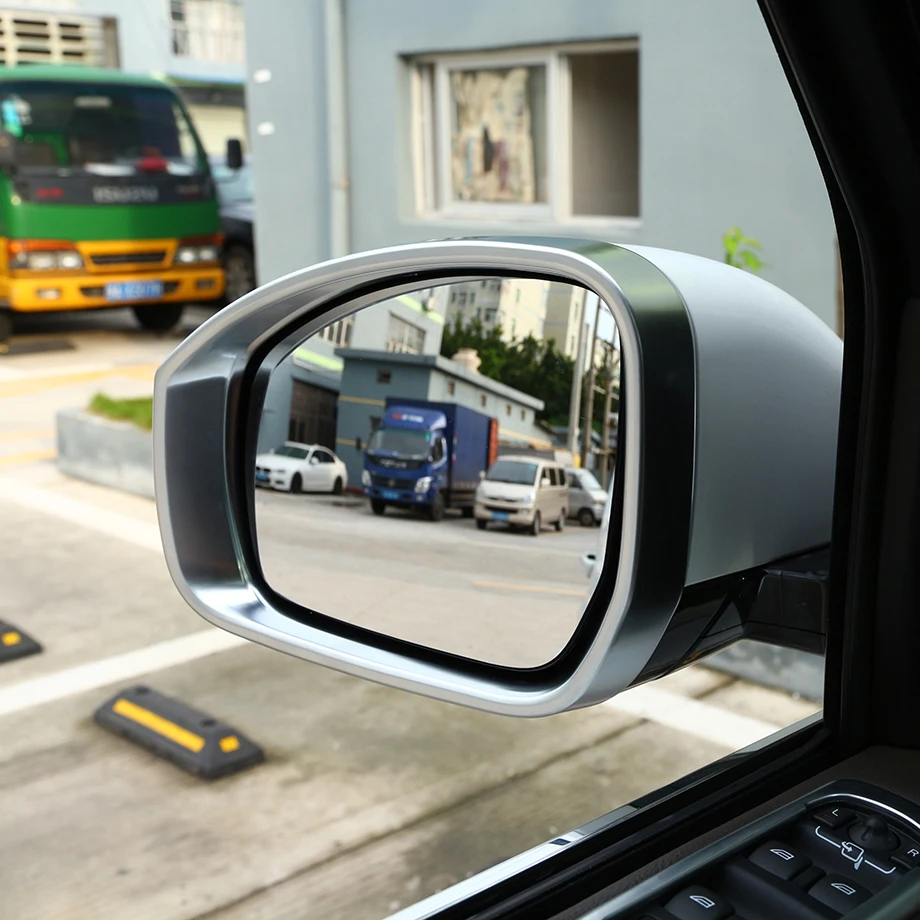 

Car Accessory Side Door Rearview Mirror Frame Trim For Land Rover Discovery 4 LR4 2010-2016 Car Styling for Left hand drive