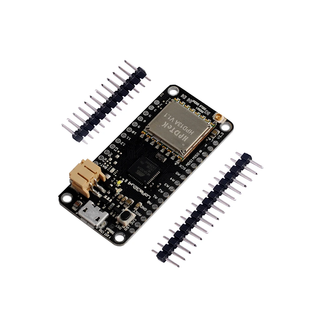 2 шт./лот 868 МГц LoRa32u4 II макетная плата Lora модуль IOT SX1276 HPD13 + IPEX SMA антенна аккумулятор