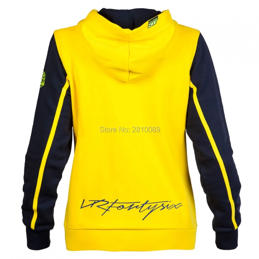 2016 NEUE Валентино Росси VR46 Балахон Der Arzt Moto GP образом Kapuzenpullover мотоциклов толстовка