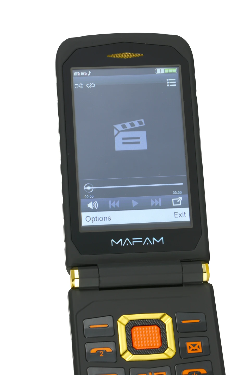 MAFAM, флип-телефон, двойной экран, две sim-карты, один ключ, циферблат, долгий режим ожидания, FM, большая батарея, большой звук, разблокированный мобильный телефон