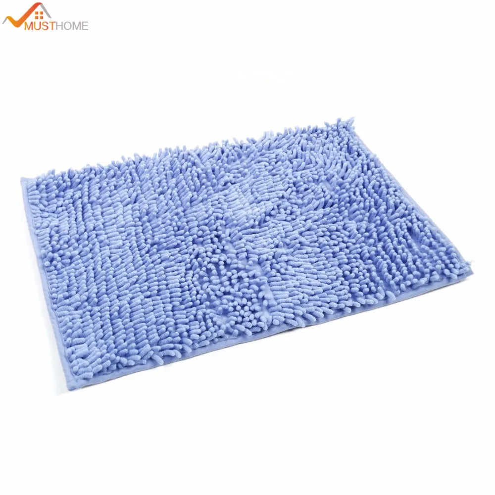 Синель коврики для ванной нескользящие впитывающие 40х60см | Дом и сад