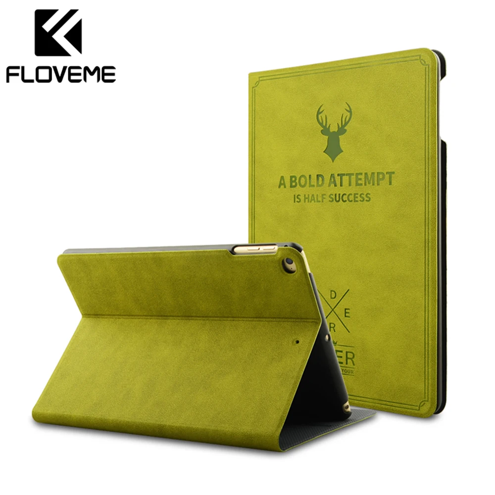 Чехол Floveme для iPad Pro 9,7 дюйма Планшет из искусственной кожи чехол для Apple iPad Air 1 2 Mini 1 2 3 4 Ультра Тонкий Смарт флип-чехол Fundas