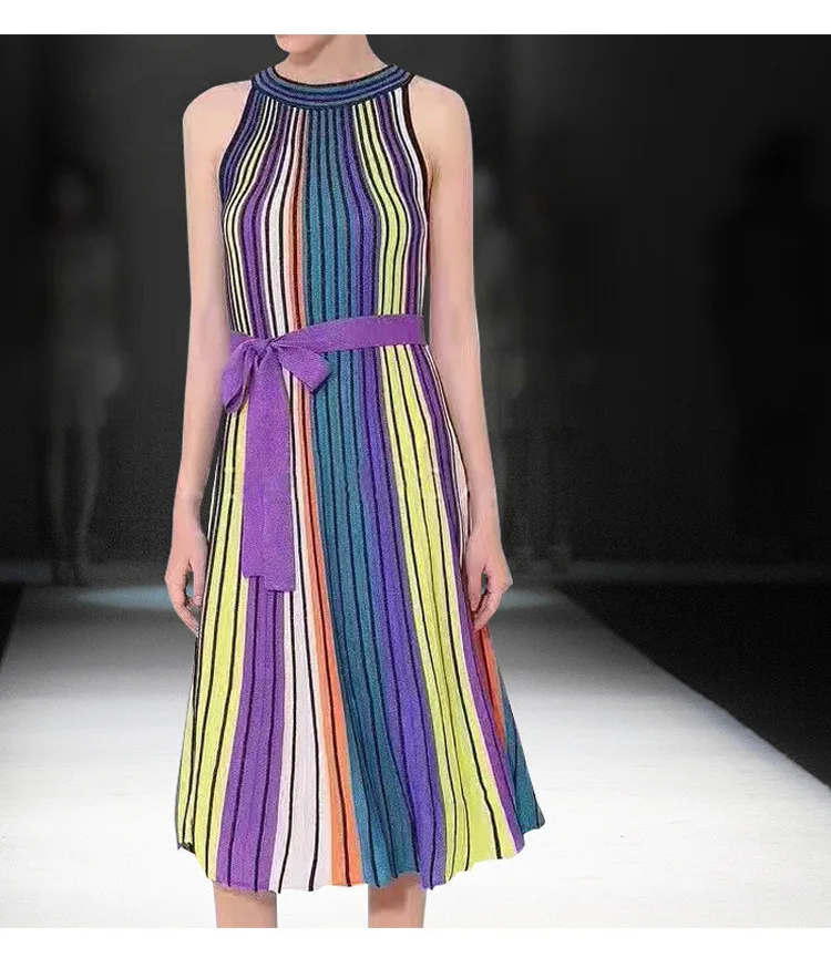 Брендовое модное женское платье без рукавов элитное летнее сексуальное