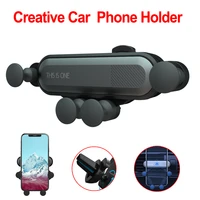 gravity car phone holder for iphone x xs max samsung s9 car air vent mount car holder for xiaomi redmi huawei mobile phone stand