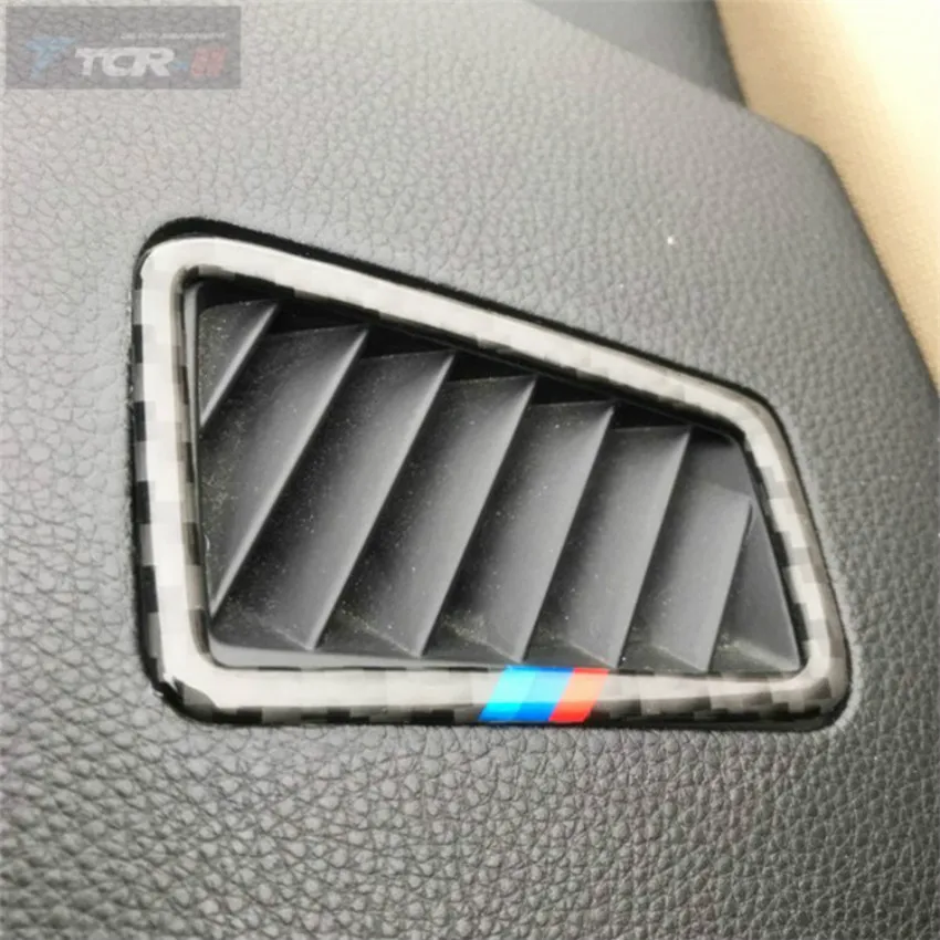 Для bmw E90 E92 E93 углеродного волокна интерьера Кондиционер Vent Выход Накладка