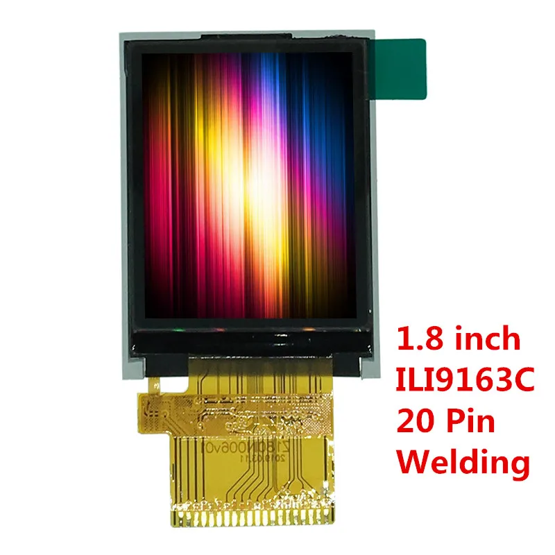 1 77 дюймовый 20PIN HD TFT жк дисплей экран ILI9163 привод IC 128*160 без сенсорной панели