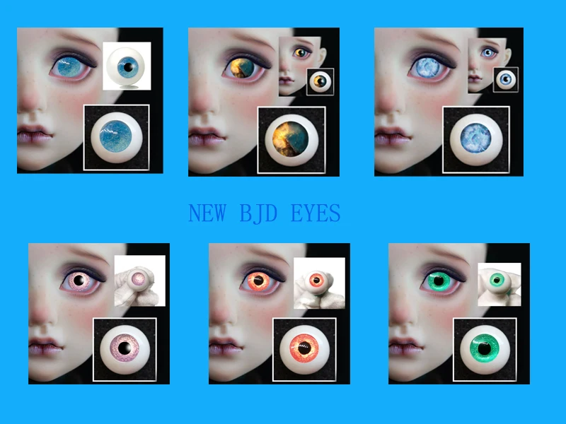 Металл Зеленый глаза для кукол BJD игрушки sd глазного яблока для 1/3 1/4 1/6 8 мм 14 мм 16 мм 18 мм 20 мм Глаза Акриловые для кукол