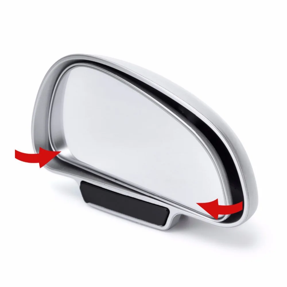 1 шт. Универсальный Авто Широкий формат сзади Вид сбоку Blind Spot квадратное зеркало