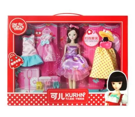 Распродажа Высококачественная кукла Kurhn для девочек модное платье набор игрушек