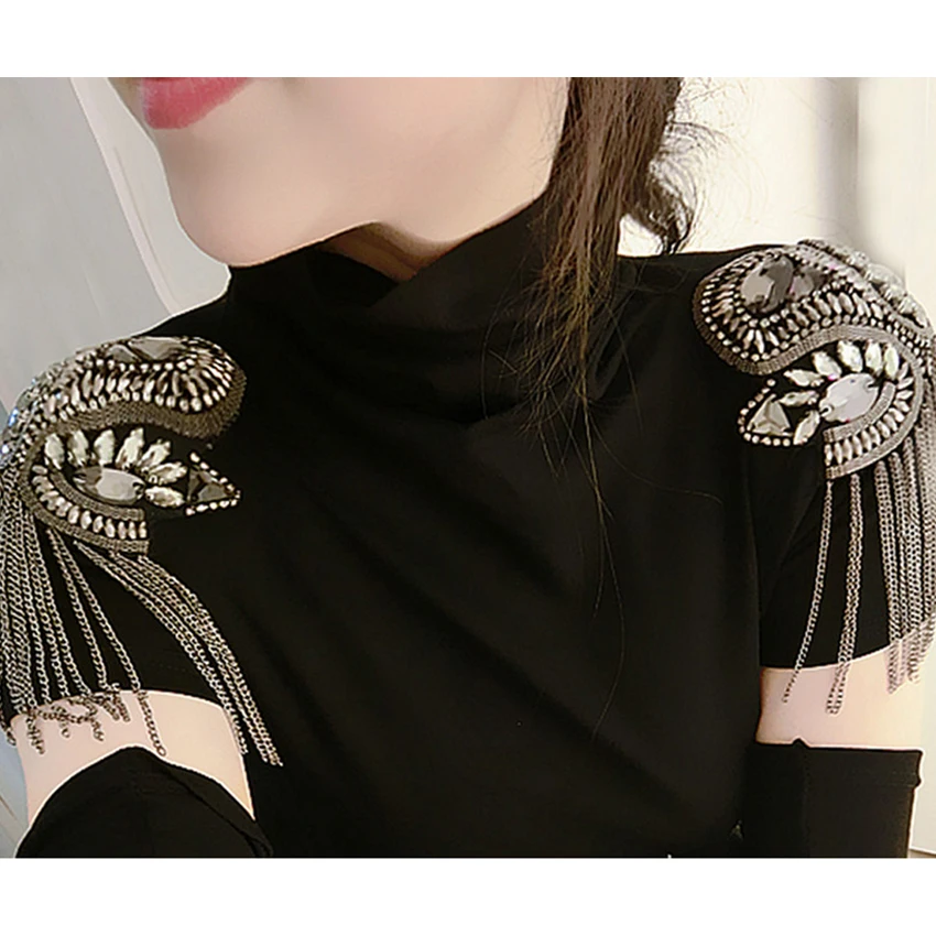 Модные женские аксессуары для одежды epaulette/epaulet shoulder/charreteras hombro/kpop украшенные