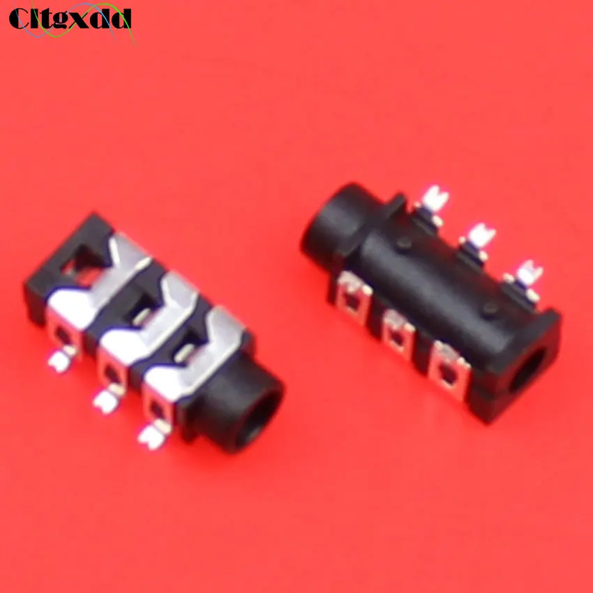 Гнездовой разъем для наушников cltgxdd 3 5 мм 6 контактный SMT SMD|l connector|interface audio |