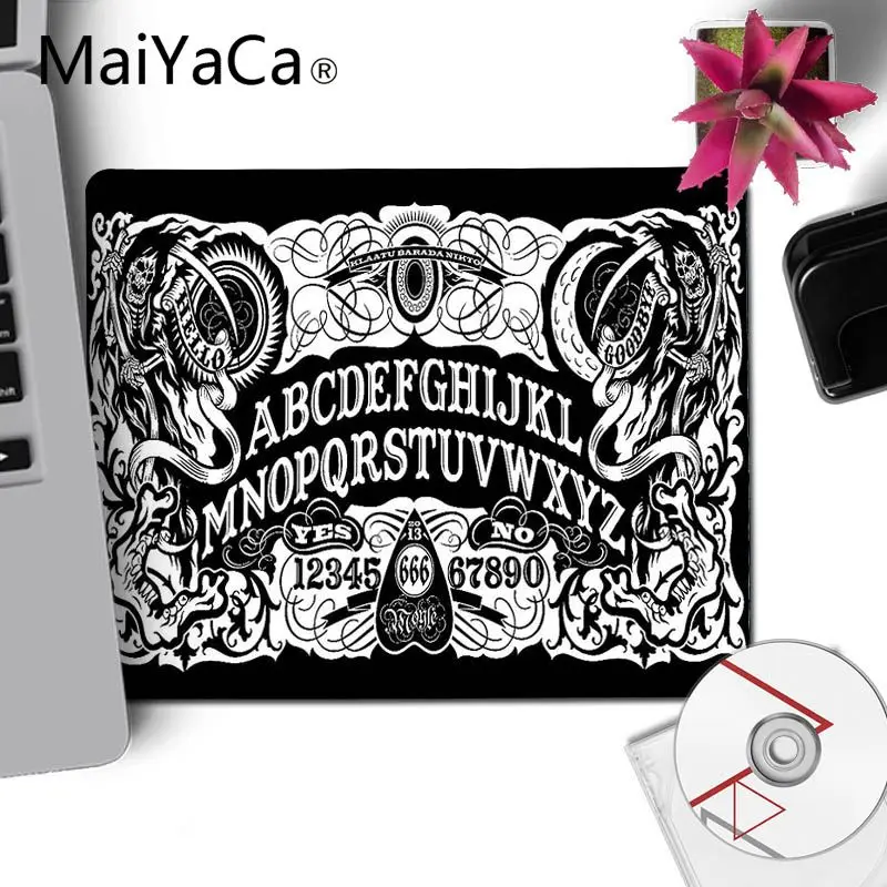 MaiYaCa Ouija комфортный маленький коврик для мыши игровой коврик для мыши клавиатуры коврик для мыши Аниме Коврик для украшения рабочего стола Нескользящий Резиновый Коврик