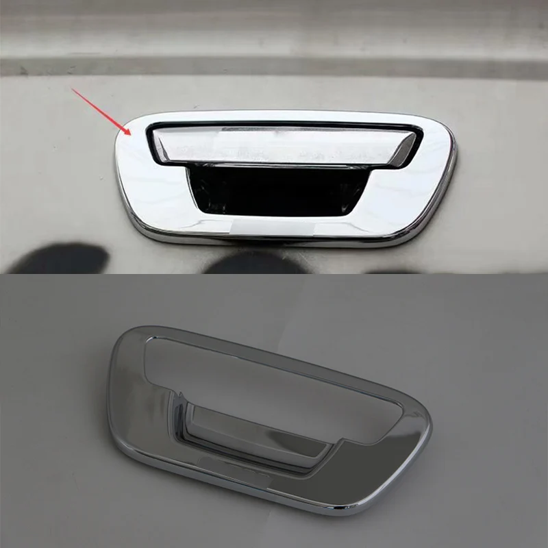 

Car Accessories Exterior Decoration ABS Chrome Rear Door Gate Handle Bowl Cover Trim For Foton Tunland 2016 Car-styling