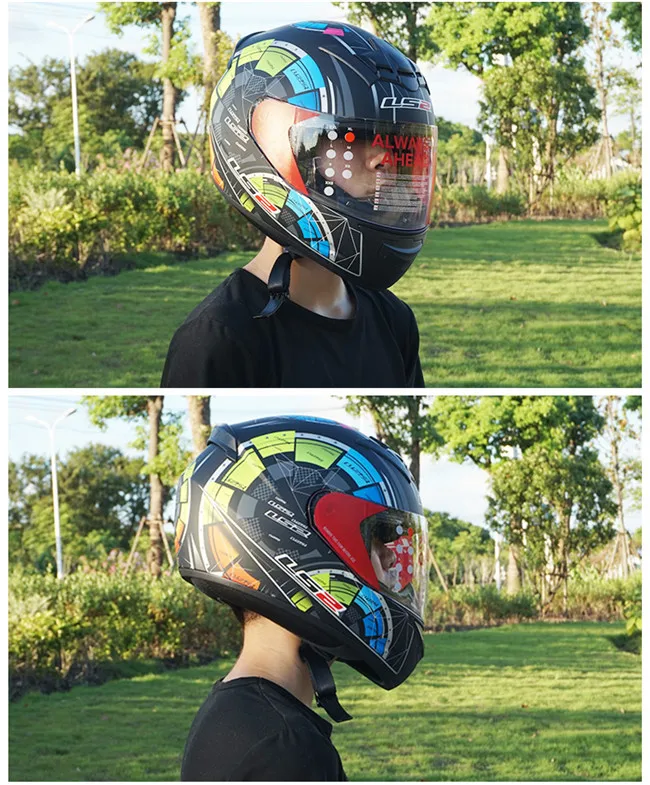 LS2 FF352 полный Fface moto rcycle шлем для женщин и мужчин гоночный мото rbike шлем ECE Сертификация capacete da moto cicleta casco moto