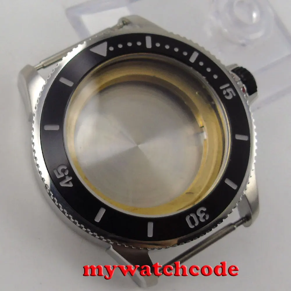 43 мм керамический ободок сапфировое стекло чехол для часов подходит 2824 2836 8215 8205 |