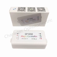 sp105e magic controller bluetooth 4 0 dc5 24v 2048 pixels for ws2811 2812 2801 6803 ic led strip support ios android app