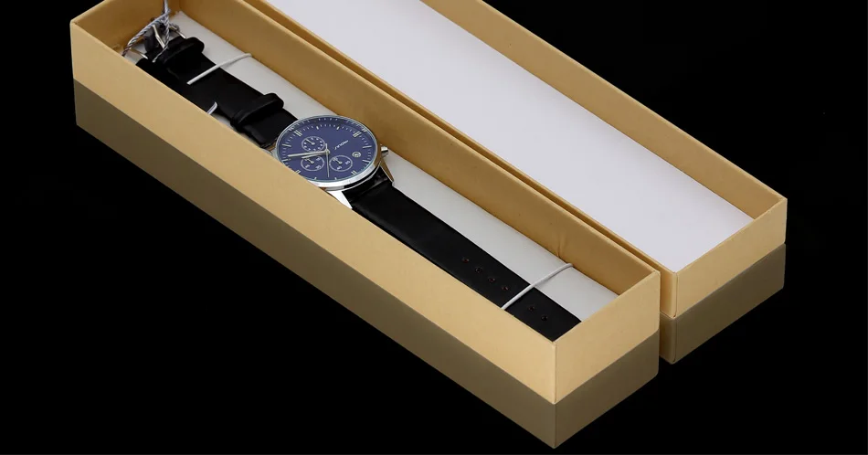 Reloj hombre SINOBI классические водонепроницаемые часы мужские модные наручные часы мужские кожаные часы с хронографом простые спортивные часы Geneva
