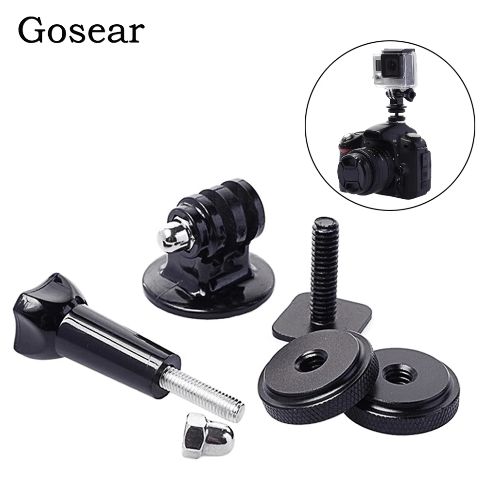 Штатив Gosear с шаровой головкой для Gopro Go Pro Hero 5 4 3 2 Xiaomi yi 4k SJ4000|Чехлы экшн-камер| |