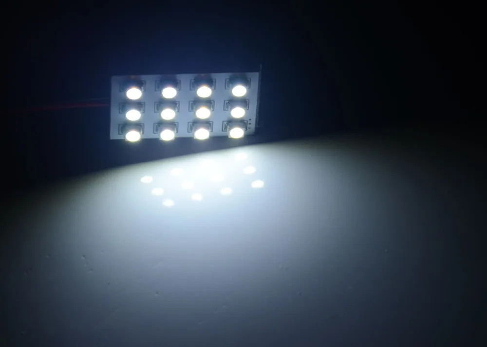 AutoEC 10x12 SMD светодиодные купольные лампы автомобильные/транспортные