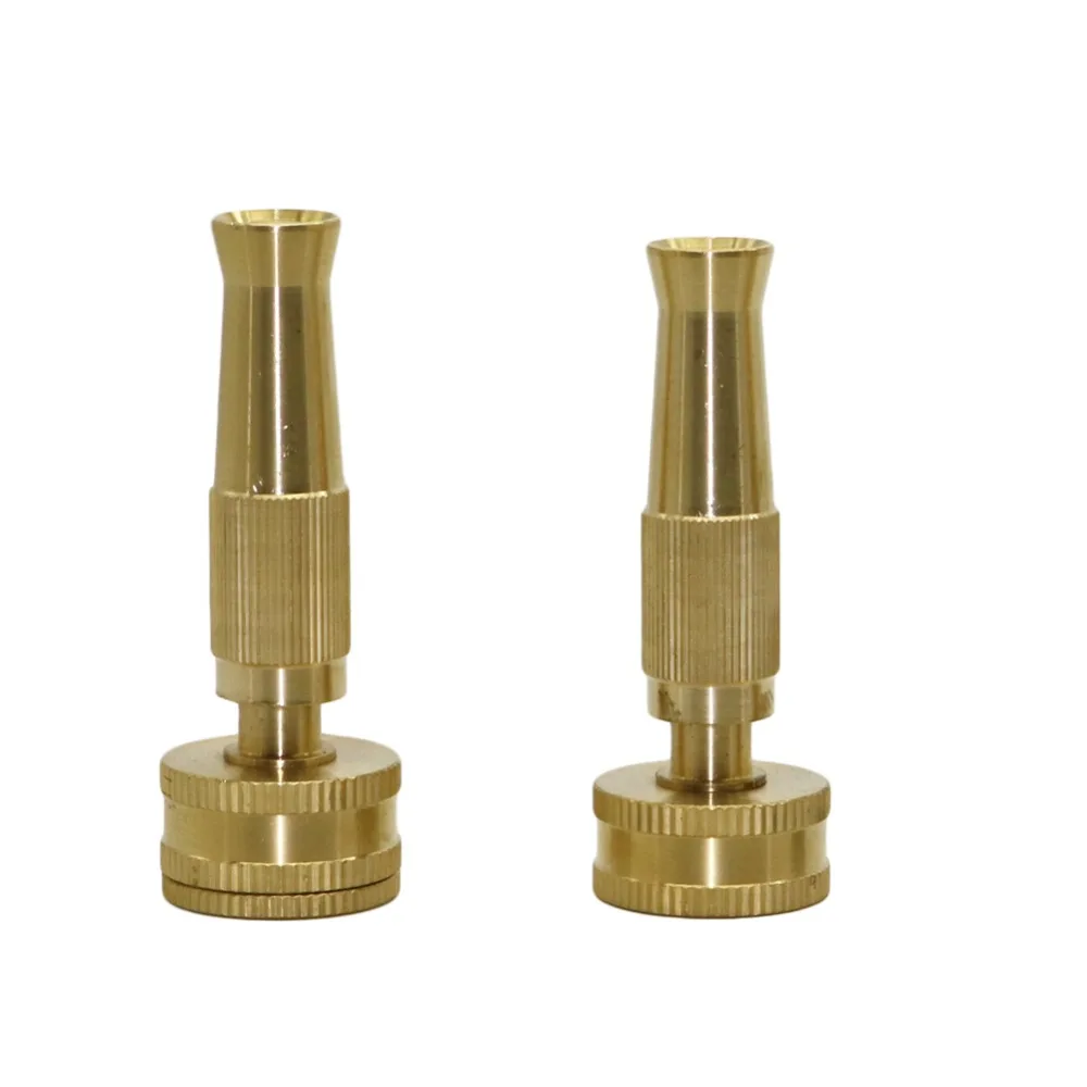 Латунный пистолет распылитель с резьбовым соединителем регулируемое управление